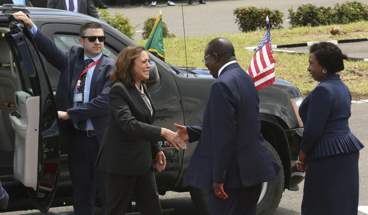 NextImg:China’s global influence looms over Harris trip to Africa