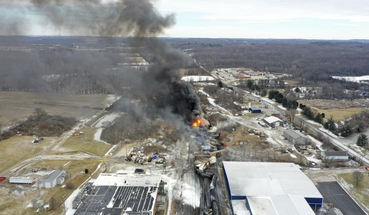 NextImg:Justice Department sues Norfolk Southern over derailment