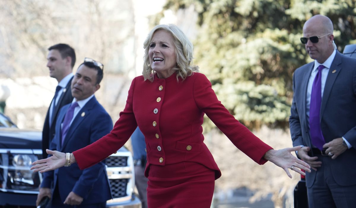 NextImg:Jill Biden backs away from Iowa joining LSU women at White House after being mocked for idea