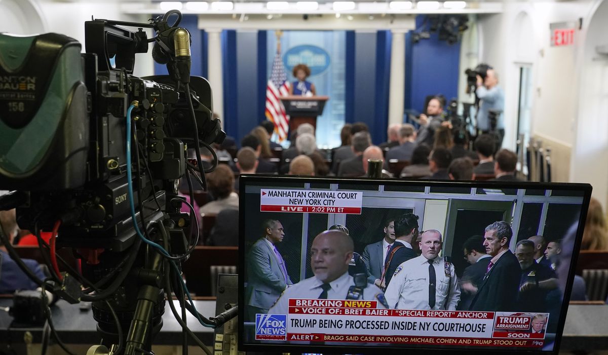 NextImg:Trump’s arraignment day a throwback for news outlets