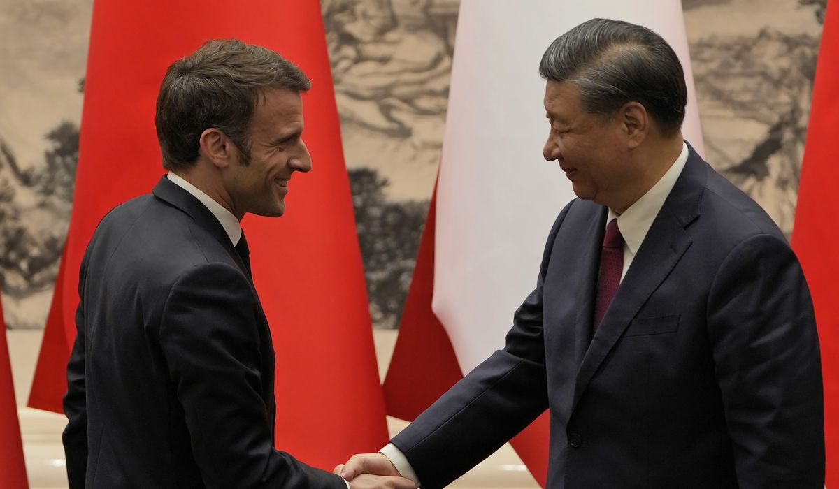 NextImg:Macron appeals to China’s Xi to ‘bring Russia to its senses’