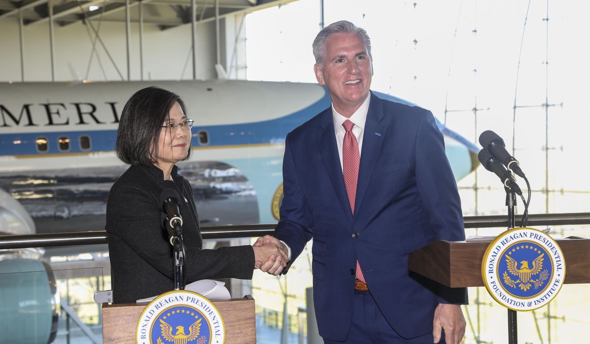 NextImg:McCarthy’s meeting with Taiwan leader follows fears Pelosi’s visit made the island less secure