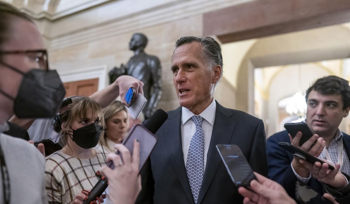 NextImg:Romney: Trump brought document charges on himself