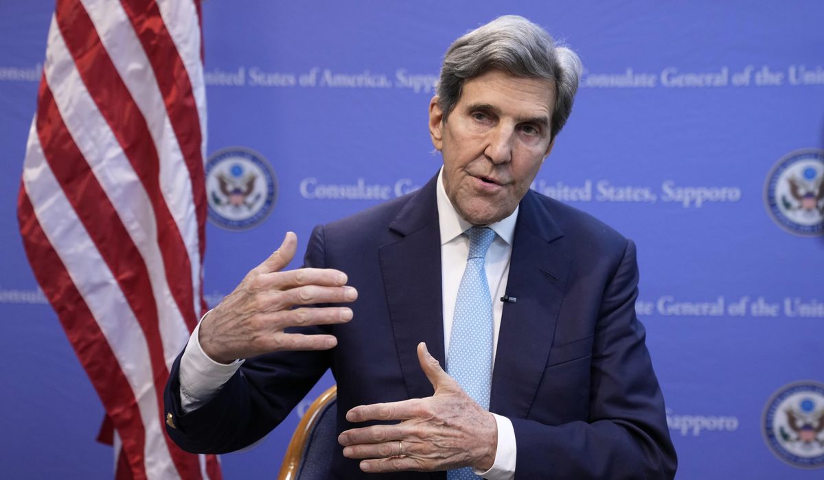 NextImg:Climate envoy Kerry: No rolling back clean energy transition