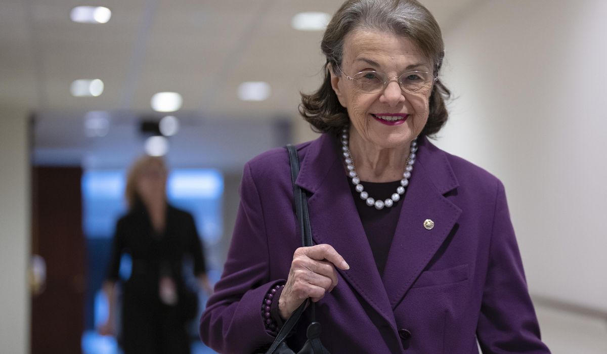 NextImg:Schumer’s notes hint at return date for Sen. Feinstein