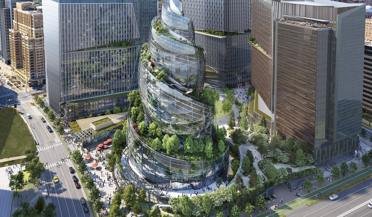 NextImg:Amazon shows off pending HQ2 in Pentagon City