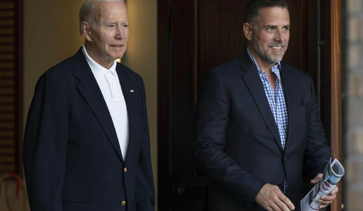NextImg:Biden says son Hunter ‘has done nothing wrong’