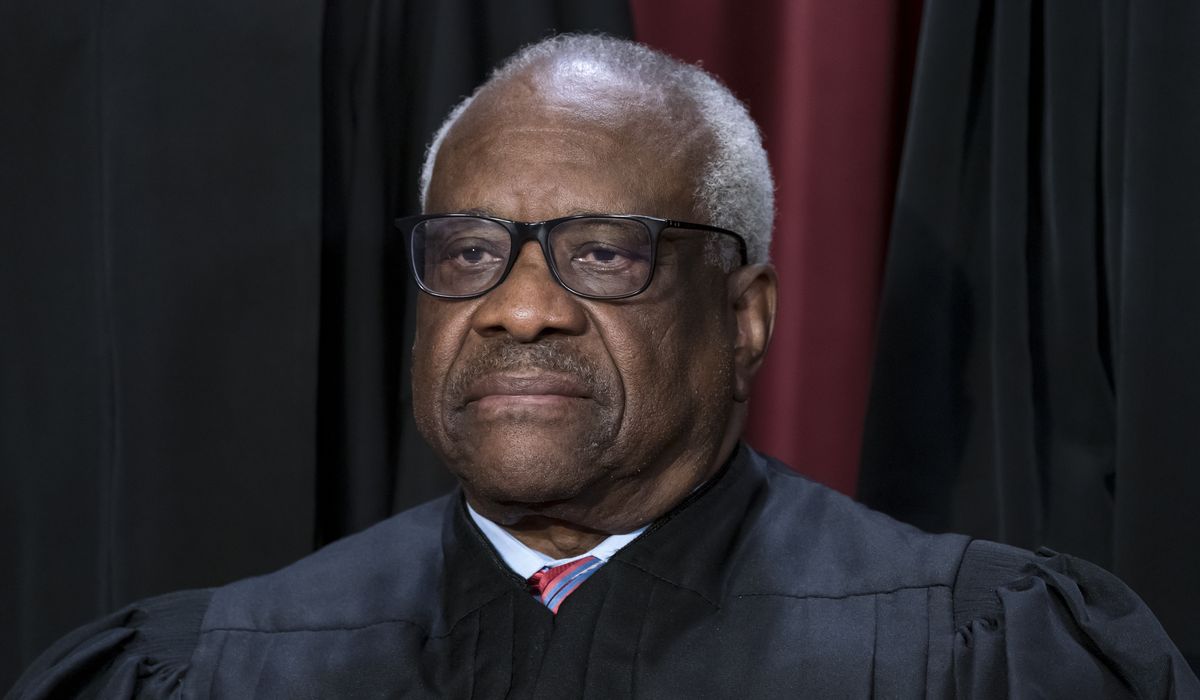 NextImg:Ethics attacks on Justice Thomas meant to drive him off court, conservatives warn