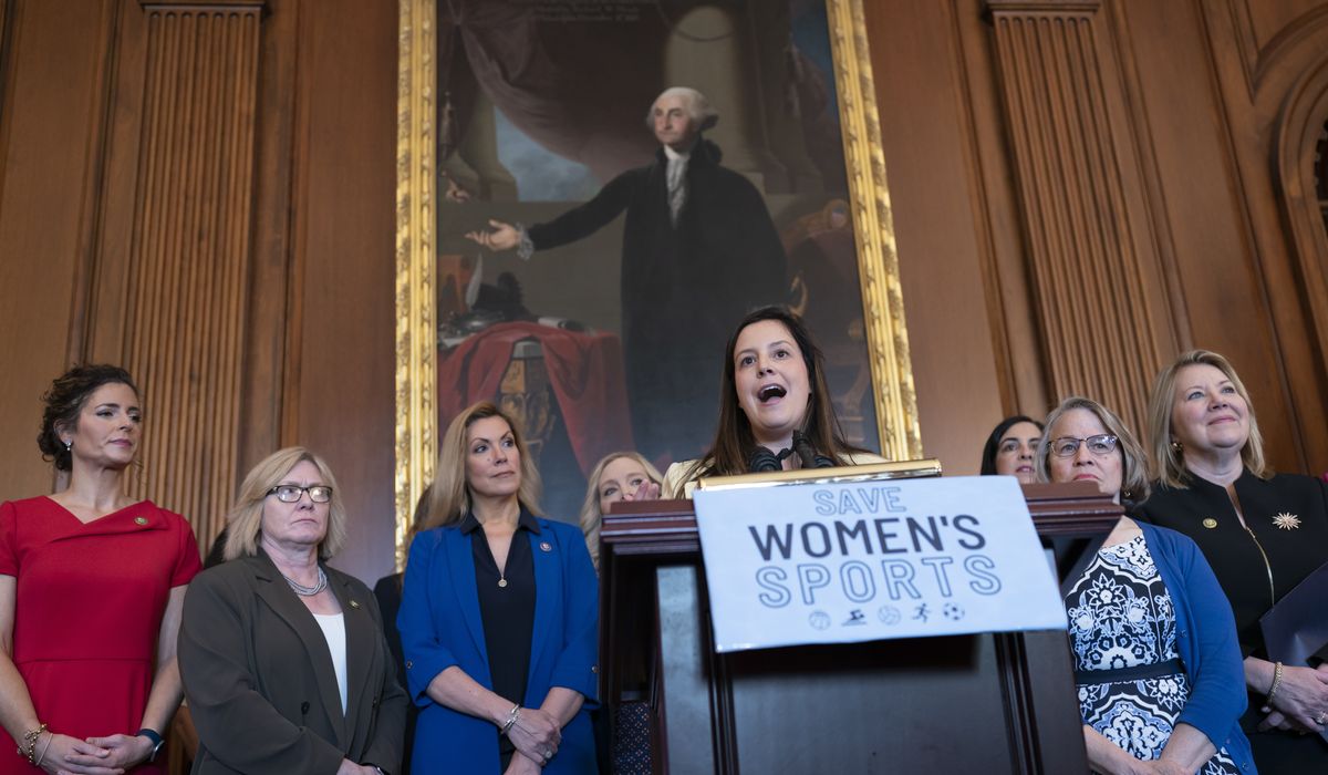 NextImg:House Republicans pass bill with message to male-born athletes: Quit competing with women