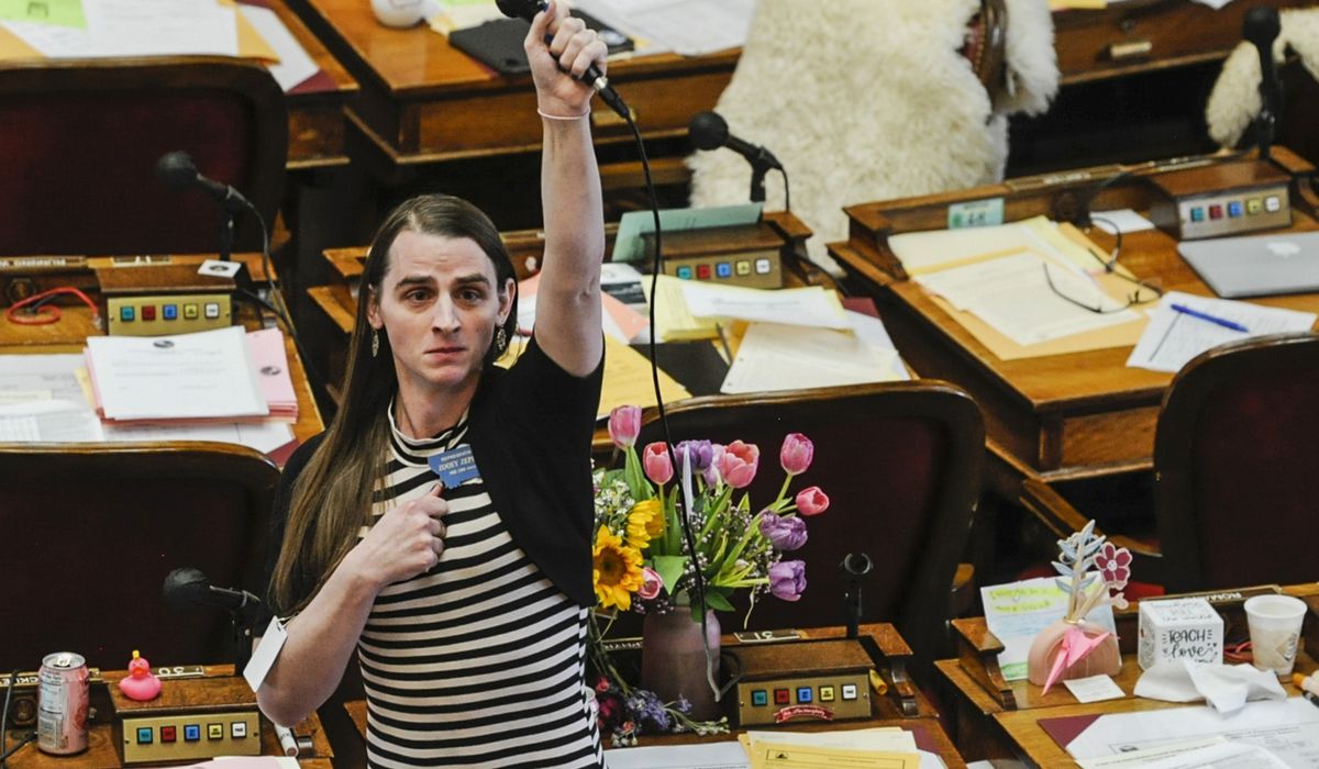NextImg:Transgender lawmaker Zooey Zephyr barred from Montana House floor