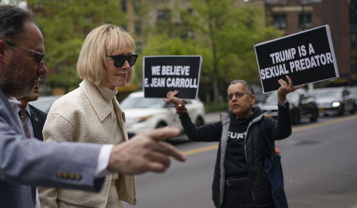 NextImg:Writer says Trump rape trial fuels new attacks against her
