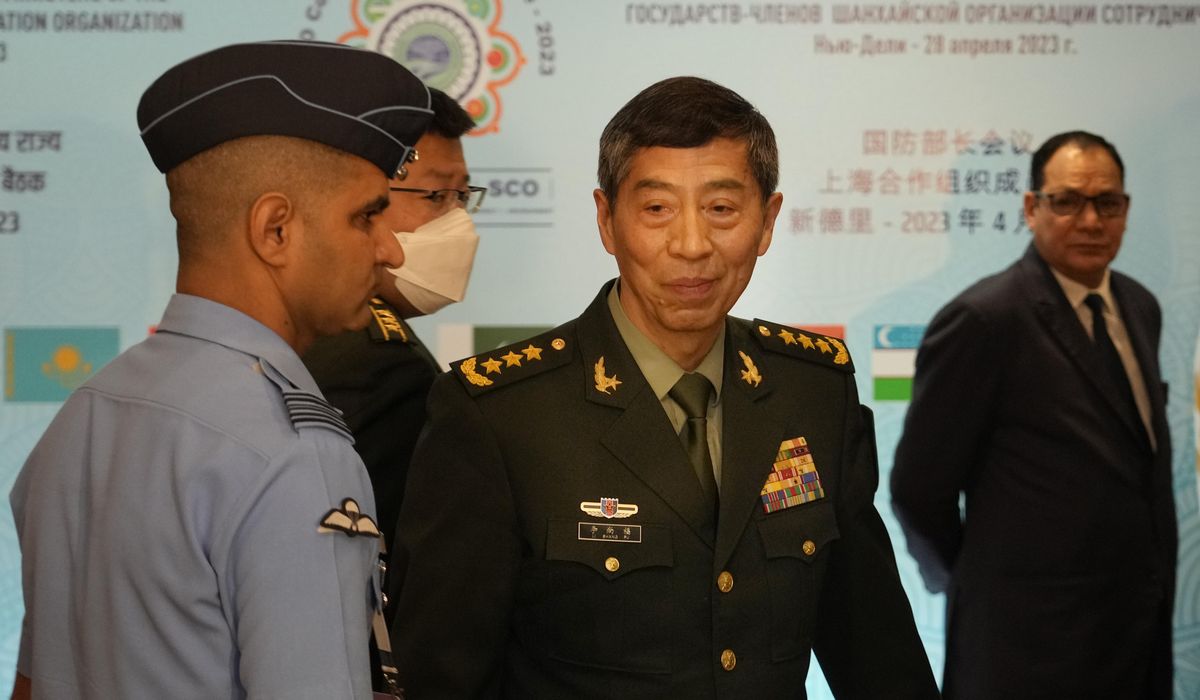 NextImg:China’s defense chief turns down meeting with Austin during forum in Singapore