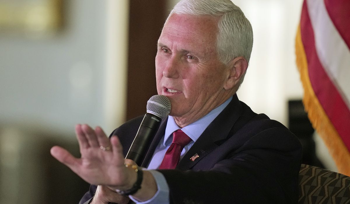 NextImg:Pence warns GOP to resist the ‘lure of populism unmoored to timeless conservative values’