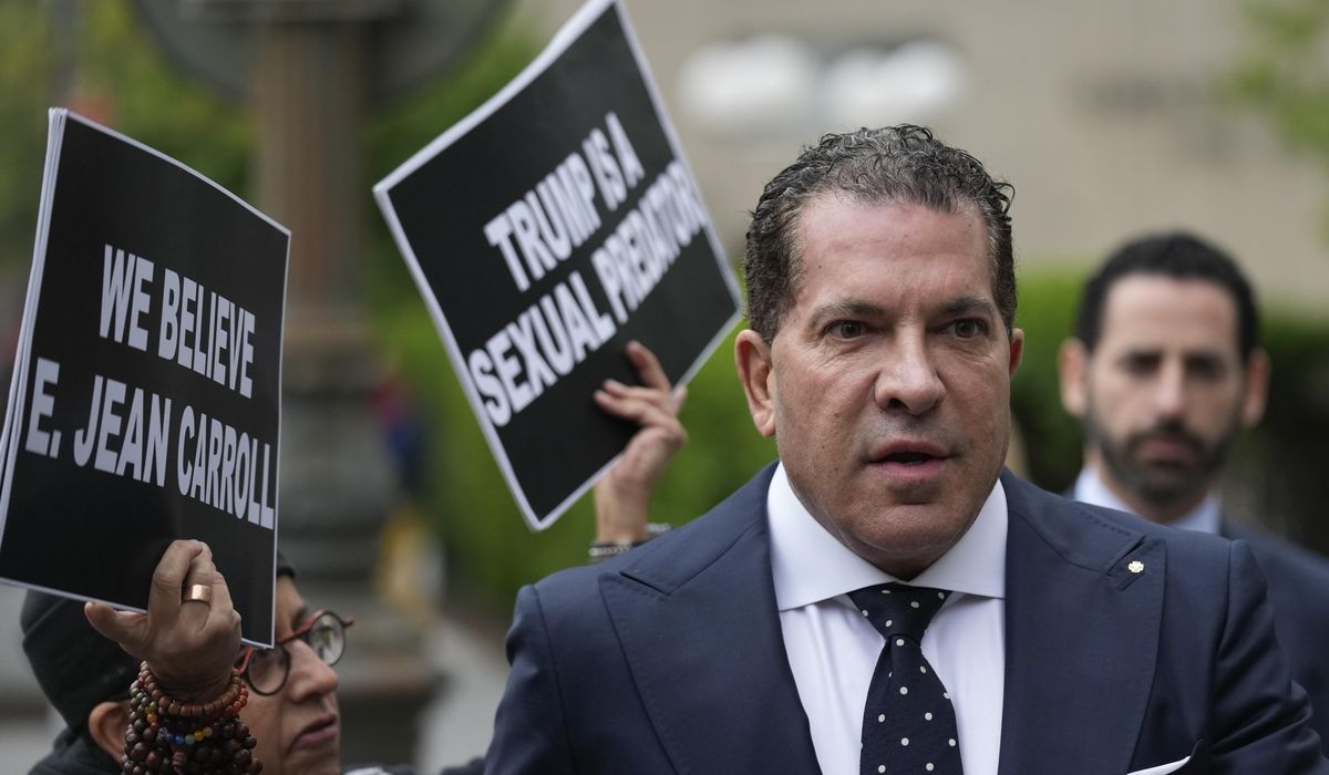 NextImg:Trump lawyer seeks mistrial in rape case, citing judge bias