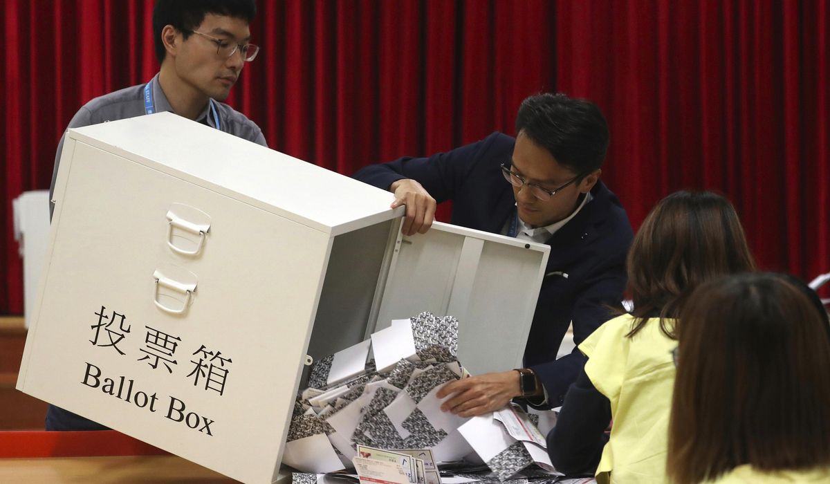 NextImg:Hong Kong to slash elected seats in setback to democracy