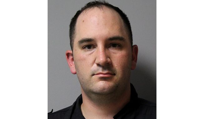 This booking photo provided by the Austin, Texas, Police Department shows U.S. Army Sgt. Daniel Perry. A Texas judge on Wednesday, May 3, 2023, denied a request for a new trial for the U.S. Army sergeant convicted of killing an armed protester during a Black Lives Matter march, and sent sentencing in the case for Tuesday, May 9. (Austin Police Department via AP, File)