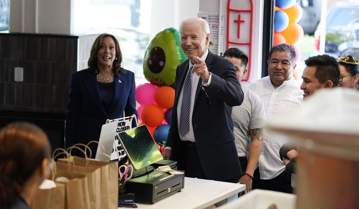 NextImg:Joe Biden, Kamala Harris mark Cinco de Mayo with quesadilla, churros