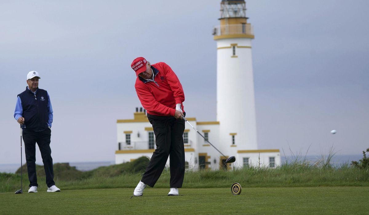 NextImg:Trump-owned golf course to host European Tour’s Scottish Championship