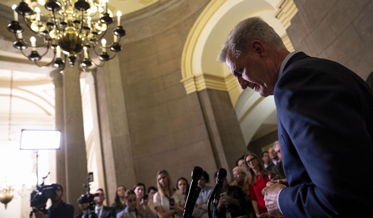 NextImg:McCarthy calls for White House to be ‘willing partners’ ahead of debt limit meeting with Biden