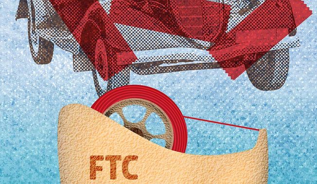 FTC&#x27;s Motor Vehicle Dealers Trade Regulation Rule  Illustration by Greg Groesch/The Washington Times