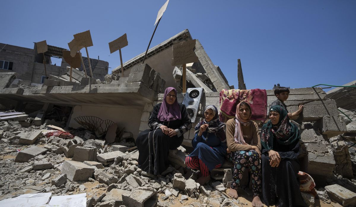 NextImg:Family with disabled children among hundreds of Gaza’s homeless after latest fighting with Israel
