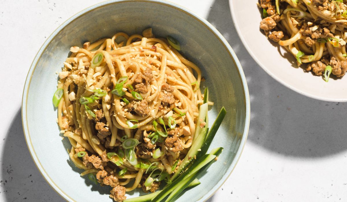 NextImg:Spicy pork and oyster sauce: Yes, you can use Italian pasta to make ‘Asian noodles’