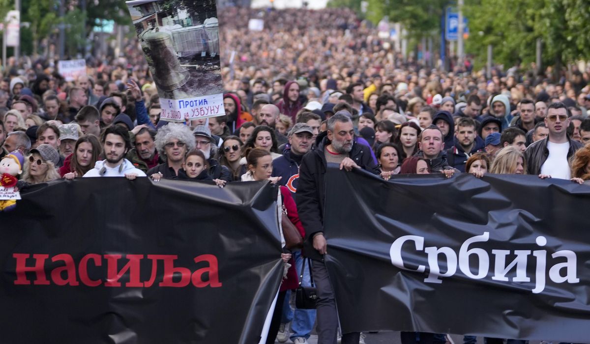 NextImg:Dozens of schools in Serbia receive bomb threats amid concerns following mass shootings in early May