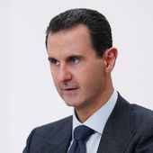 In this photo released on Nov. 9, 2019, by the Syrian official news agency SANA, Syrian President Bashar Assad speaks in Damascus, Syria. (SANA via AP, File)
