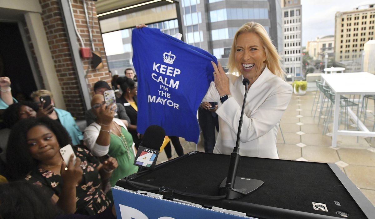 NextImg:Jacksonville voters elect Donna Deegan, Florida city’s first female mayor