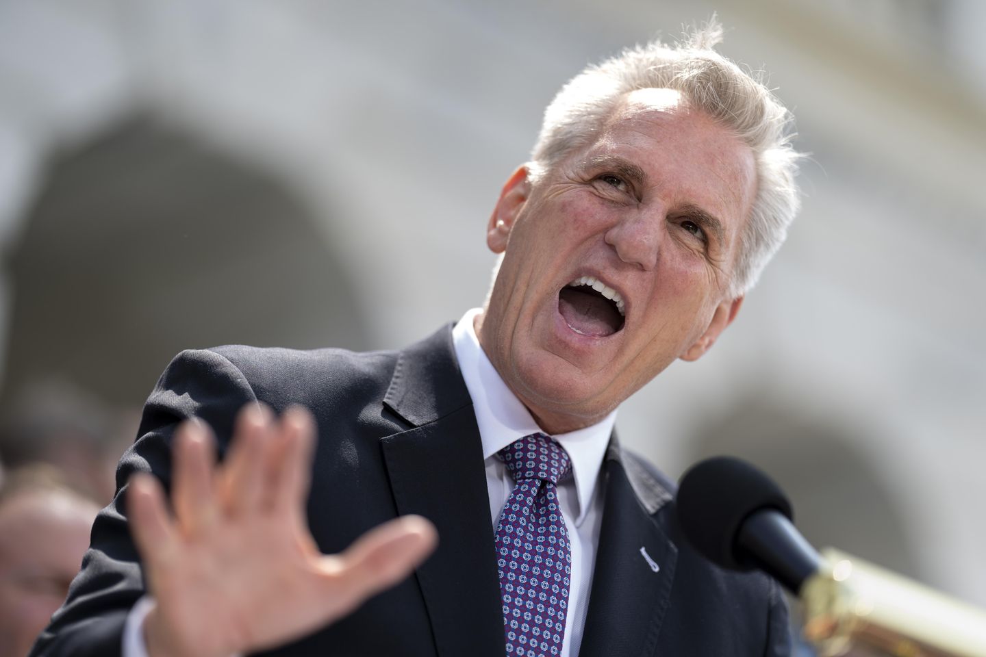 House Speaker Kevin McCarthy throws cold water on faltering debt ceiling negotiations