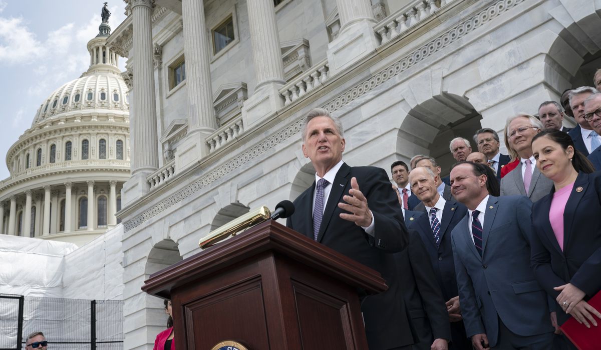 NextImg:McCarthy optimistic House GOP will avert default, cut spending in the showdown with Biden