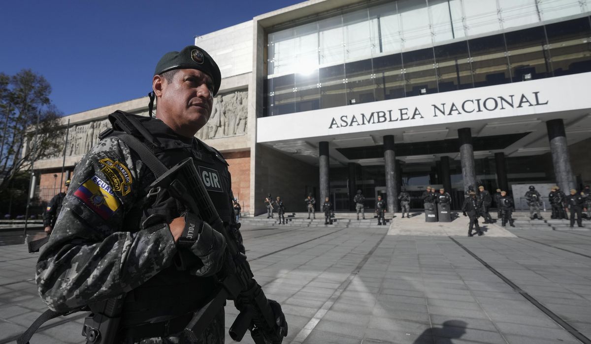 NextImg:Ecuador offers $100,000 reward for information on lawmaker accused of raping a minor
