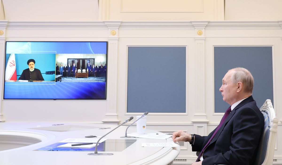 NextImg:Russia and Iran ink railroad deal that’s part of a vast transportation route, deepening alliance