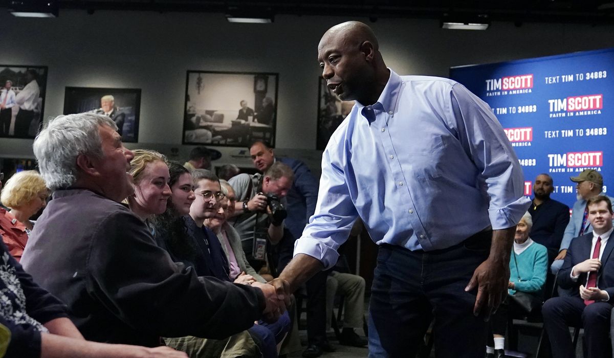 NextImg:John Thune to endorse Tim Scott for president