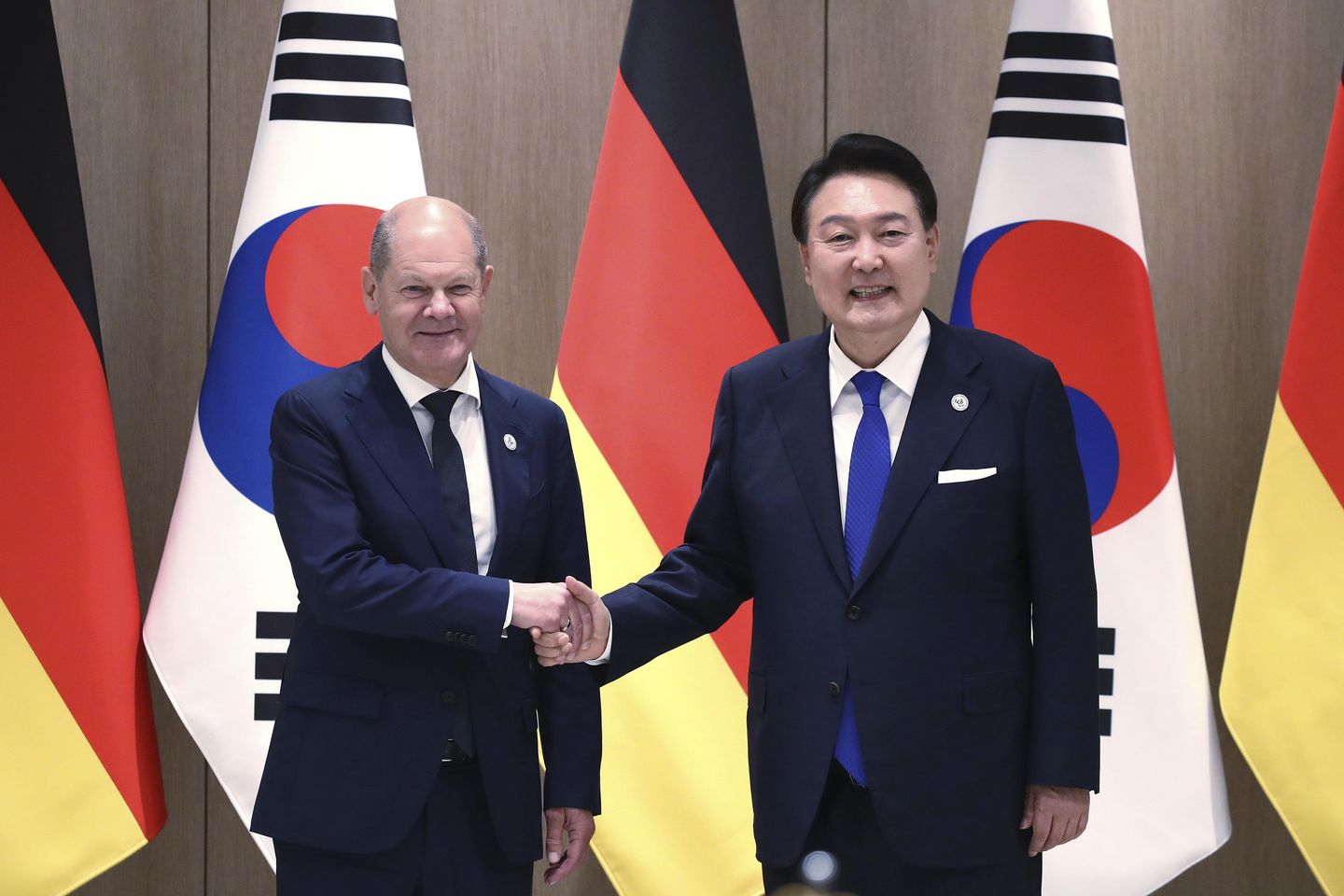 Güney Koreli ve Alman liderler, Kuzey Kore ve tedarik zincirlerinde işbirliği konusunda anlaştılar