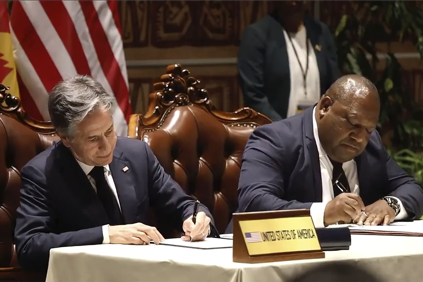 ABD ve Papua Yeni Gine, Çin'e karşı yeni bir güvenlik anlaşması imzaladı