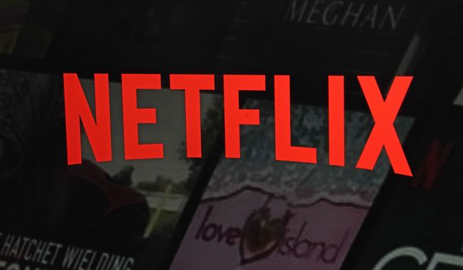 The Netflix logo is displayed on the company&#x27;s website on Feb. 2, 2023, in New York. Netflix on Tuesday, May 23, 2023, outlined how it intends to crack down on the rampant sharing of account passwords in the U.S., its latest bid to reel in more subscribers to its video streaming service amid a slowdown in growth. (AP Photo/Richard Drew, File)