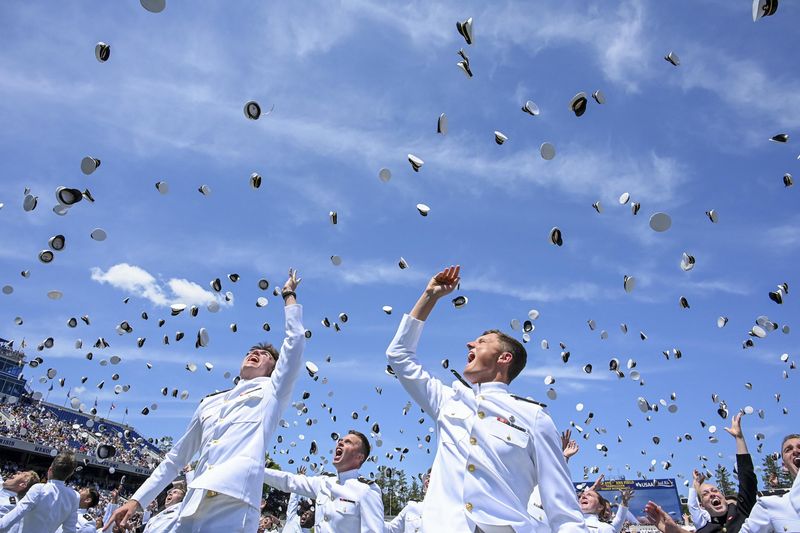Defense Secretary Lloyd Austin tells U.S. Naval Academy graduates they are ready to serve