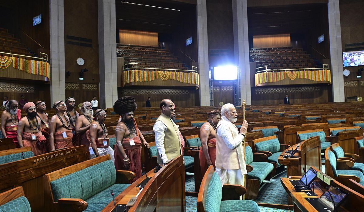 Modi opponents boycott opening of new Indian Parliament; PM says it breaks with colonial past