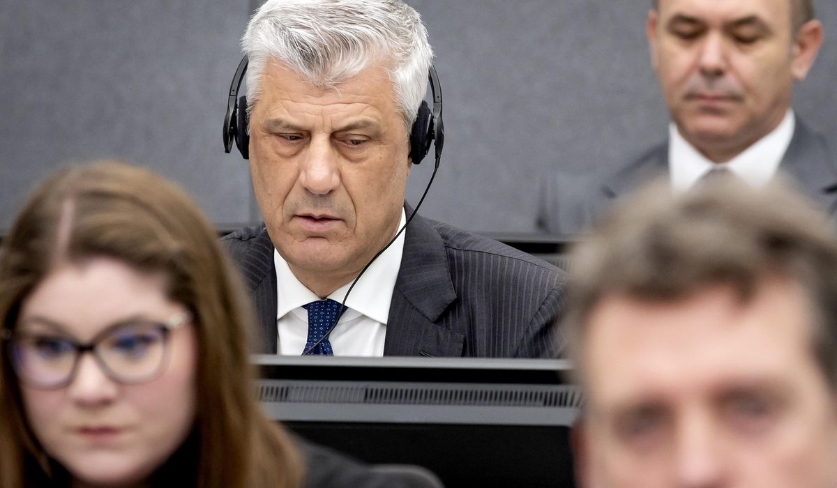 NextImg:Kosovo ex-president on trial for war crimes allowed to visit his sick mother
