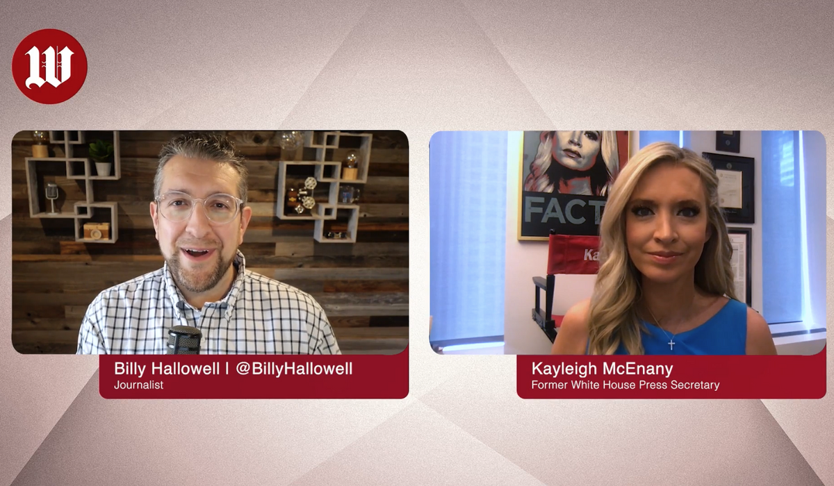 NextImg:Kayleigh McEnany talks about ‘Serenity in the Storm: Living Through Chaos by Leaning on Christ’