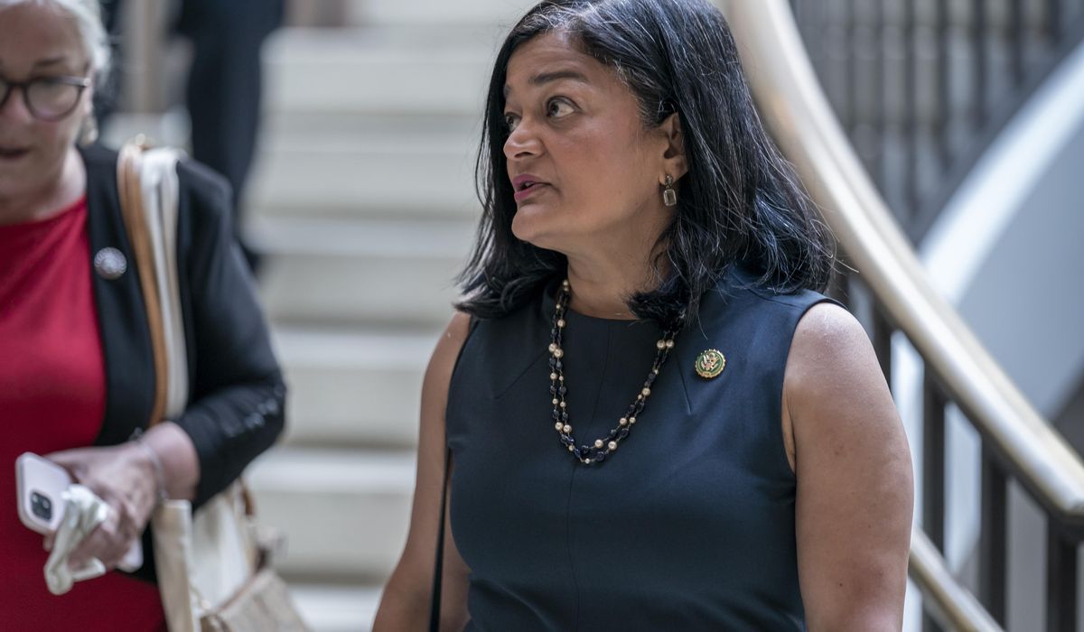 NextImg:Pramila Jayapal tries to soften anti-Israel comments but still gets pummeled by Jewish Democrats