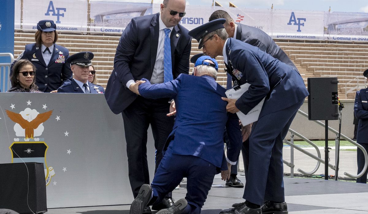 NextImg:First walk, then run: New York Times whitewashes Biden presidency