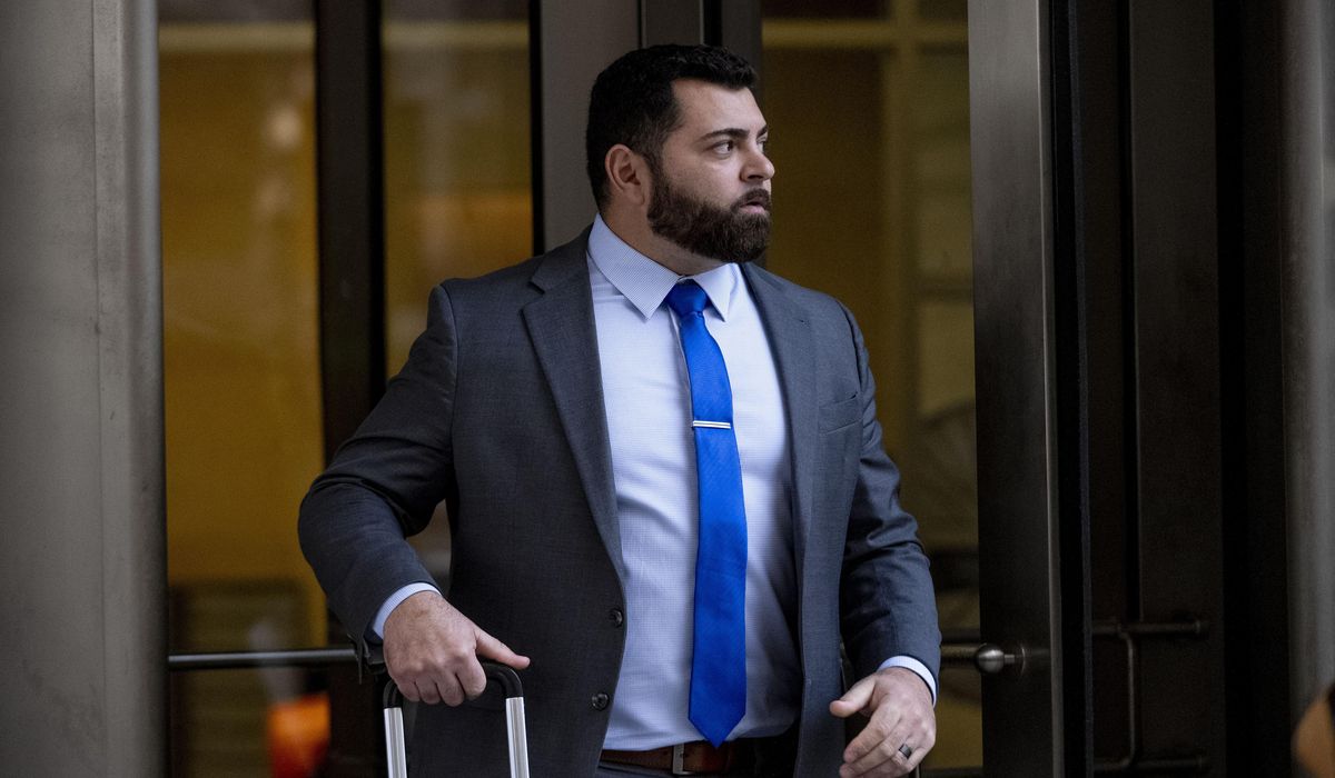 NextImg:Oath Keeper who guarded Roger Stone before Jan. 6 attack gets more than 4 years in prison