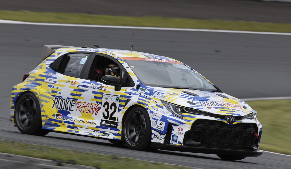 NextImg:Toyota debuts hydrogen-fueled Corolla race car as auto racing begins shift away from gas guzzlers