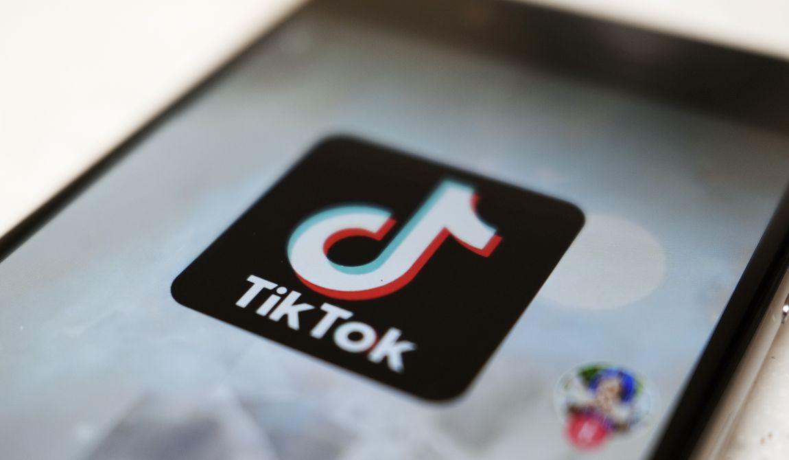 This Monday, Sept. 28, 2020, file photo, shows as logo of a smartphone app TikTok on a user post on a smartphone screen in Tokyo. (AP Photo/Kiichiro Sato, File)