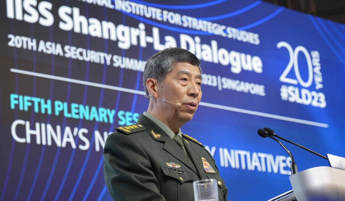 NextImg:Chinese Defense Minister Li to visit Russia and Belarus in show of support despite West’s objections