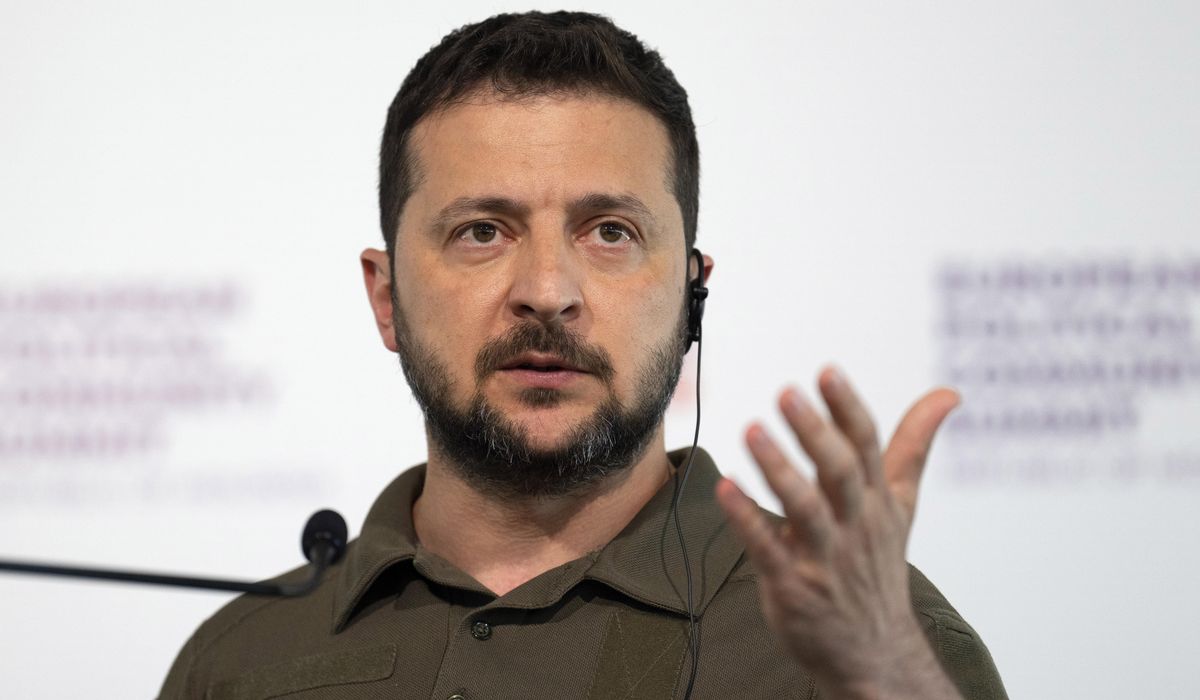 NextImg:Ukrainian president says at least 500 children killed by war