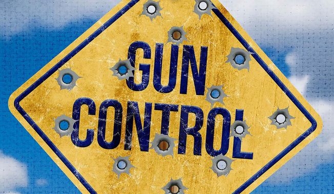 Gun Control Illustration by Greg Groesch/The Washington Times