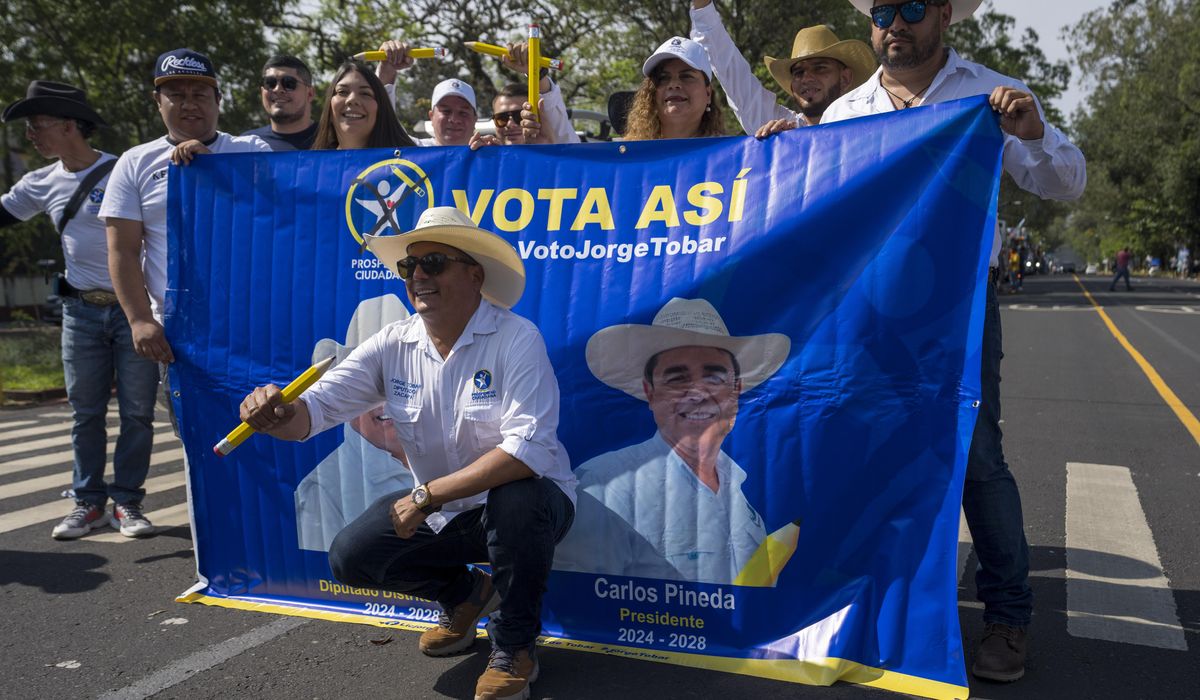 NextImg:Guatemala’s presidential hopefuls channel heavy-handed tactics of El Salvador’s leader